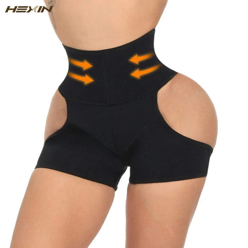 Latex Waist Trainer Butt Shaper Underwear