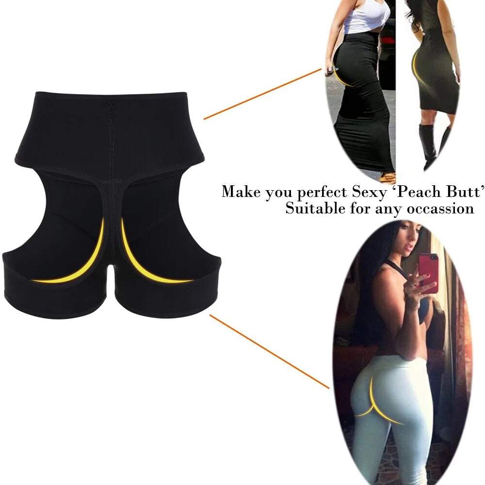 Latex Waist Trainer Butt Shaper Underwear